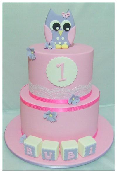 Sweet Owl Cake - Cake by Cake A Chance On Belinda