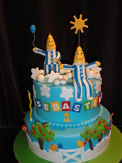 Banana's in Pajama's are coming to your party ;) - Cake by Melissa G