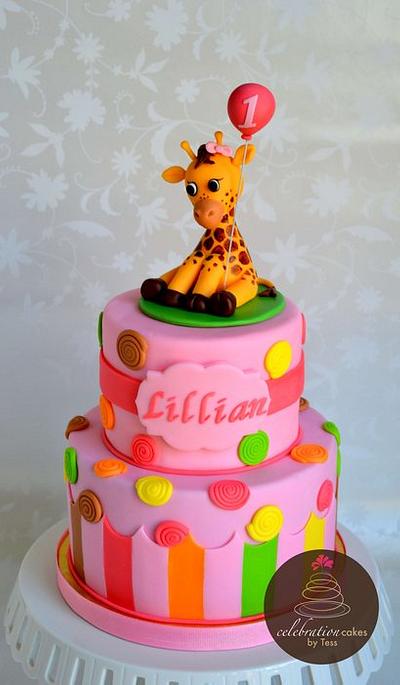 Sweet at One Giraffe Cake - Cake by Maria