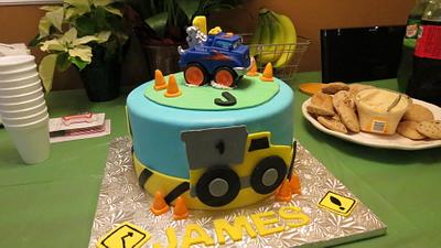 Tonka Truck inspired Cake - Cake by Vilma