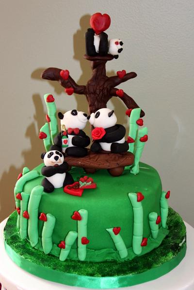 Valentines day cake - Cake by WANDA