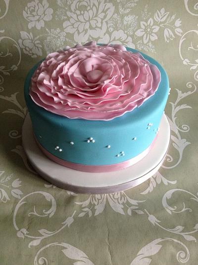 Blues and Pinks - Cake by Cheryll
