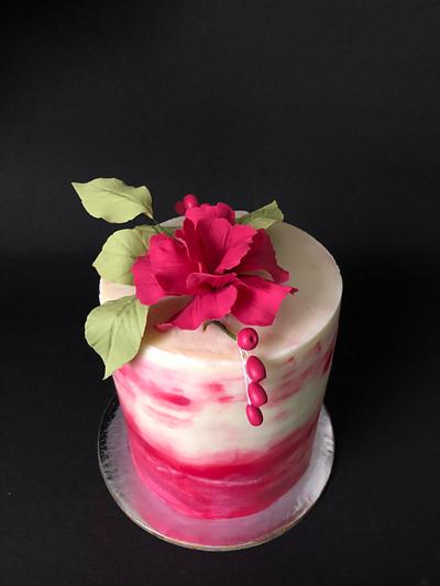 Flower cake - Cake by Rebecca29