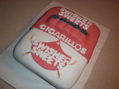 Swisher Sweets Cigarillos - Cake by cakes by khandra
