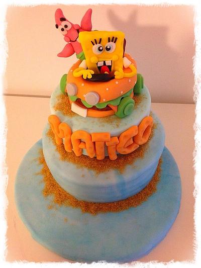 Spongebob - Cake by Zuccherina 