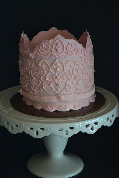 Pretty in Pink - Cake by ShrdhaSweetCreations