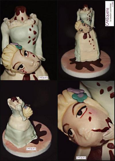 Halloween 2013 - Marie Antoniette - Cake by CAKEqueria