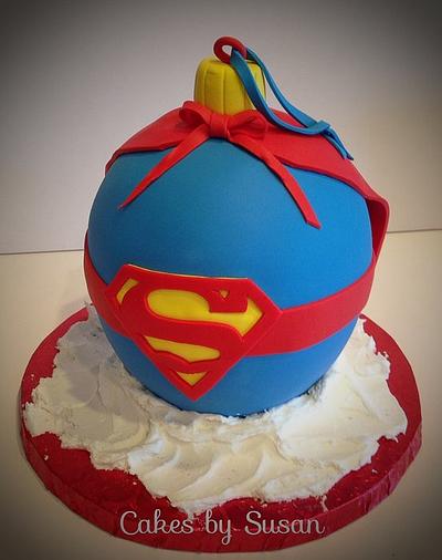 Superman ornament cake - Cake by Skmaestas