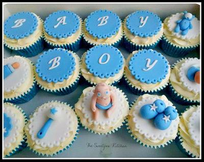 Baby Boy  - Cake by The Sweetpea Kitchen 