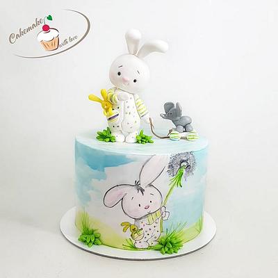 Rabbit cake - Cake by Cakemake