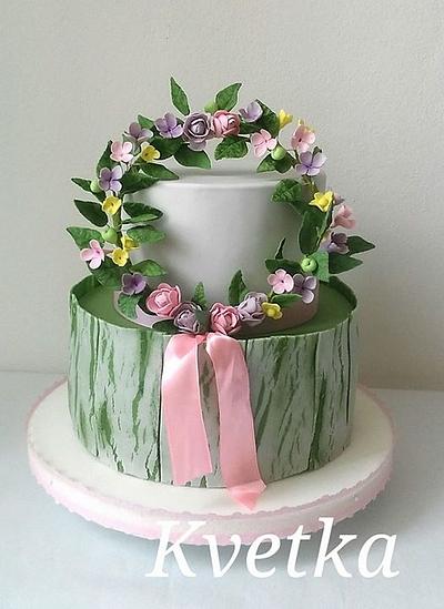 Flower cakes - Cake by Andrea Kvetka