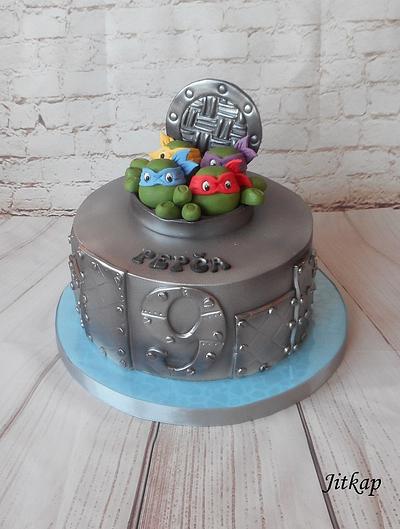 Ninja turtles cake - Cake by Jitkap