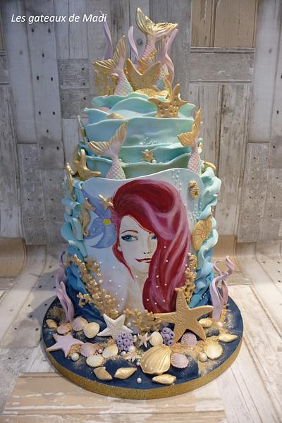 Mermaid - Cake by ginaraicu