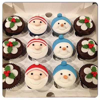 Christmas Cupcakes Box Set 2 - Cake by Janine Lister