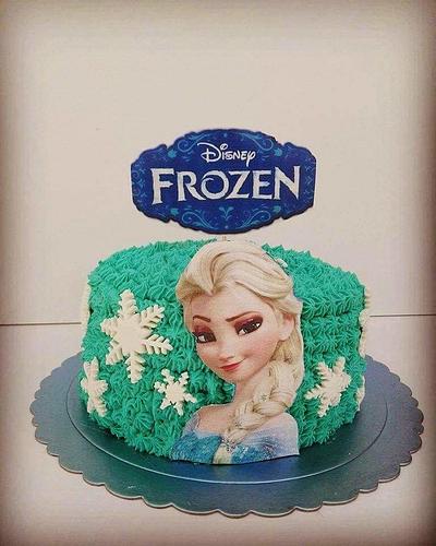 Frozen cake - Cake by Walaa yehya