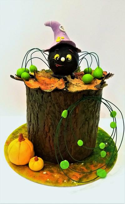 Beware of green spiders ❣ - Cake by Clara