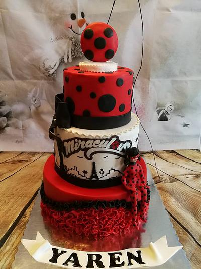 Ladybug and black cat - Cake by Galito