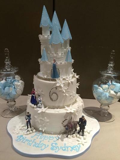 Frozen castle - Cake by Cake11