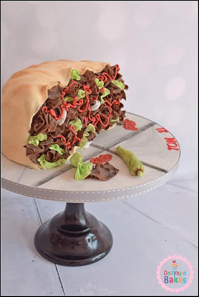 Kebab anyone?! - Cake by Dollybird Bakes