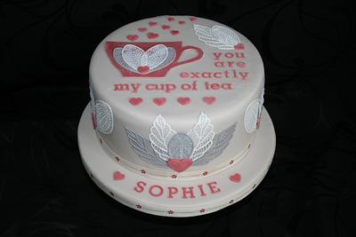 My cup of tea.... - Cake by Judy