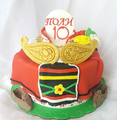 Bulgarian folklore  - Cake by Nadi Ivanova 