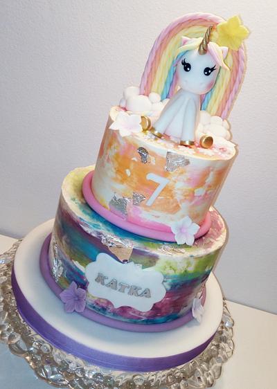 Sweet unicorn - Cake by Hana Součková