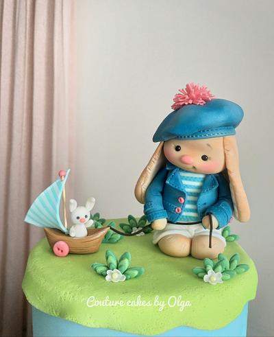 Bunny boy - Cake by Couture cakes by Olga