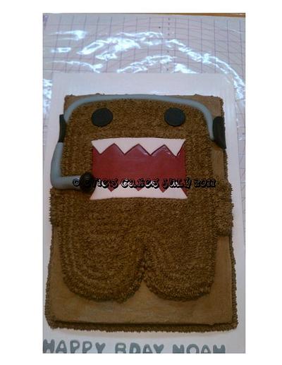 Domo Cake - Cake by BlueFairyConfections