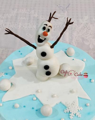 Frozen! - Cake by Sapna Omkar