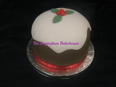 Christmas Pudding Christmas Cake - Cake by Sam Harrison