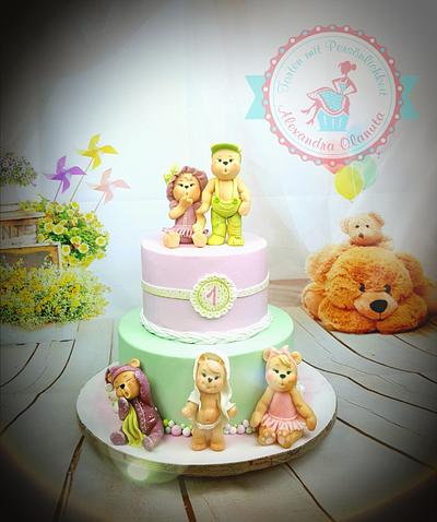 Sweet tedys  - Cake by Olanuta Alexandra