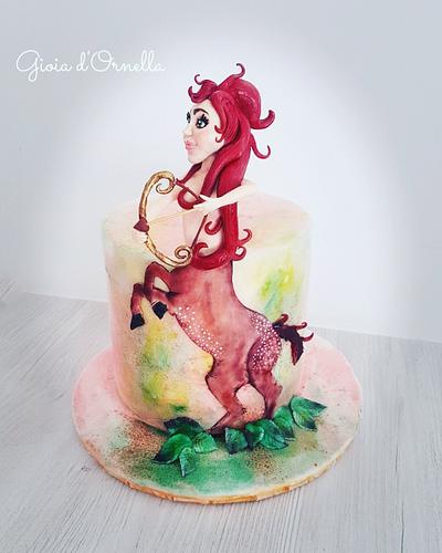Sagittarius woman - Cake by Ornella Marchal 