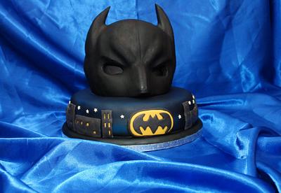 Batman - Cake by Cushty cakes 