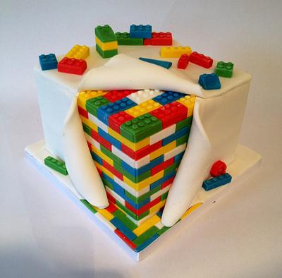 Lego cake - Cake by Cake Laine