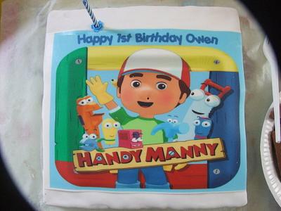 handy manny - Cake by Dizzylicious