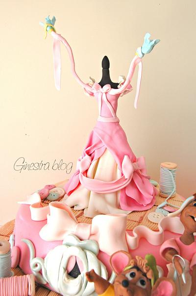 cinderella cake  flying birds - Cake by Ginestra
