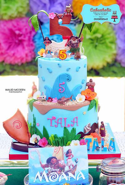 Moana birthday cake - Cake by Cakeaholic22