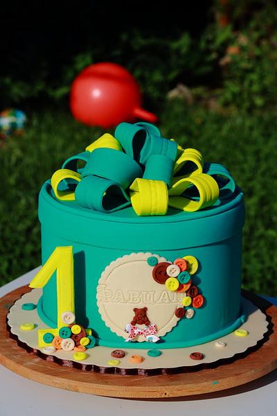 Gift box cake - Cake by laskova
