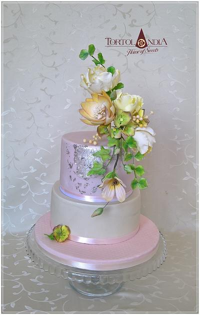 Sugar flowers bouquet  - Cake by Tortolandia