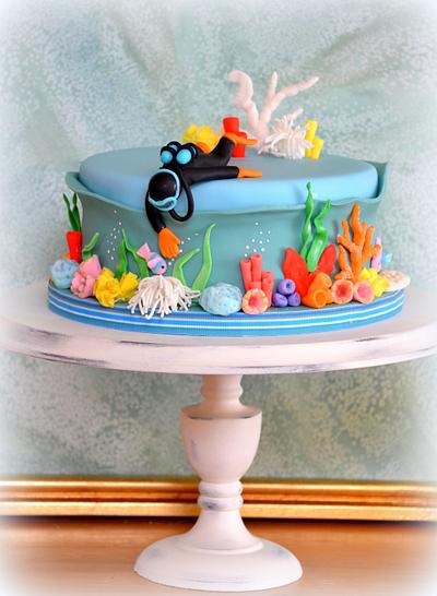 Deep Sea Diver - Cake by Sugarpatch Cakes
