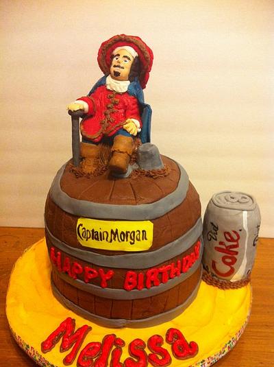 Captain Morgan & Diet Coke Cake - Cake by HOPE