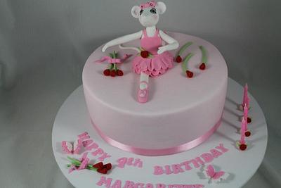 Angelina ballerina - Cake by Kake Krumbs
