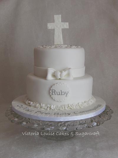 Communion Cake - Cake by VictoriaLouiseCakes