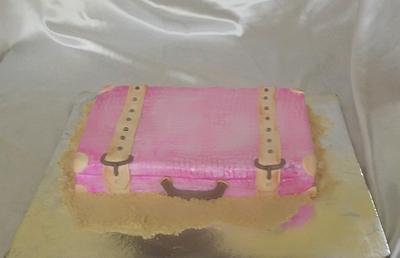 Pink Briefcase - Cake by Neha Jaiswal 