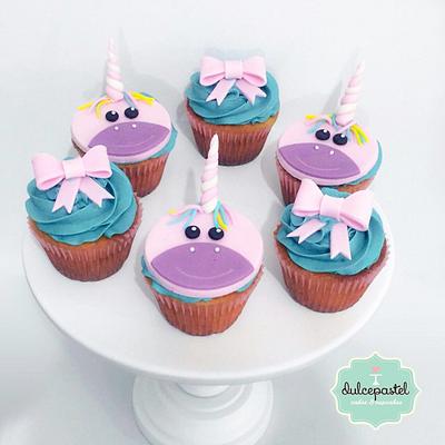Unicorn Cupcakes - Cake by Dulcepastel.com