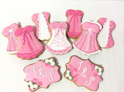 Bridal Shower cookies - Cake by Beli 