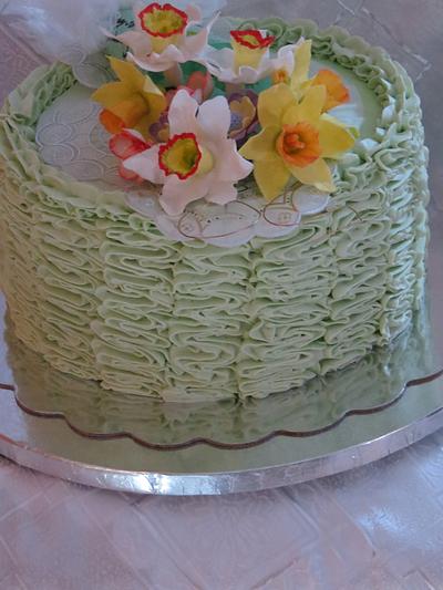 Springtime Cakes - Cake by Nancy T W.