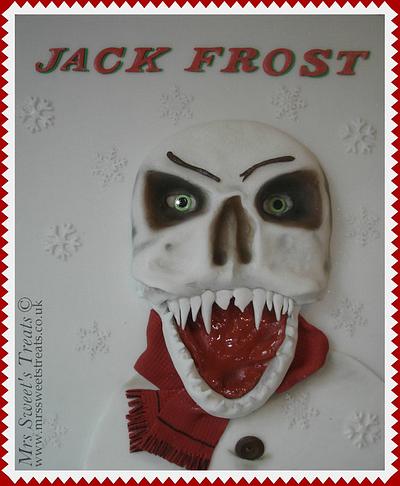 Horror Jack Frost - Bake a wish Collaboration - Cake by Jessica Rabicano-Sweet