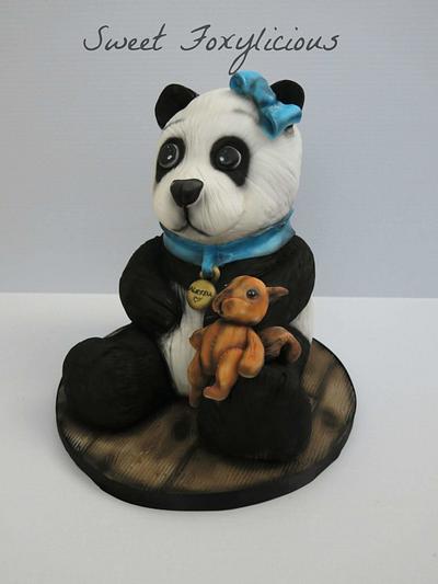 Alessia The Panda Cake - Cake by Sweet Foxylicious