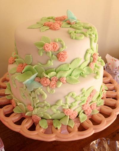 Larissa's birthday cake - Cake by Cláudia Oliveira